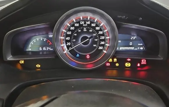 Mazda 3 III Speedometer (instrument cluster) BJS755430 IMPRK1382602