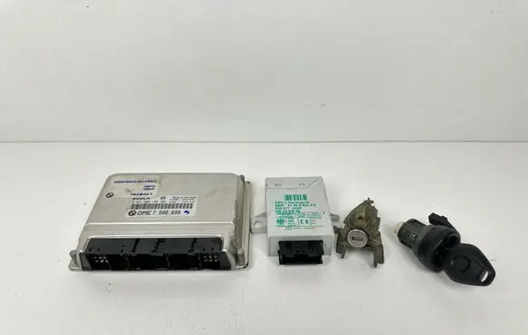 BMW X5 E53 Engine ECU kit and lock set 7508698