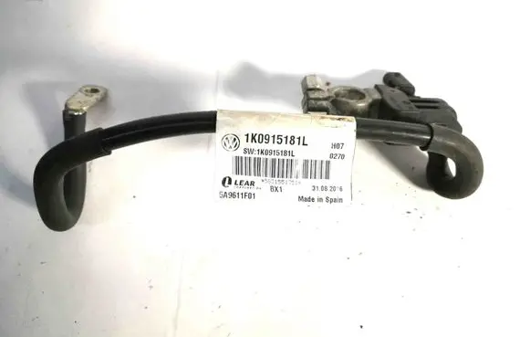 Audi A3 S3 8P Negative earth cable (battery) 1K0915181L