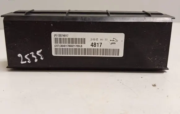 Opel Insignia A Air conditioning/heating control unit 13574817