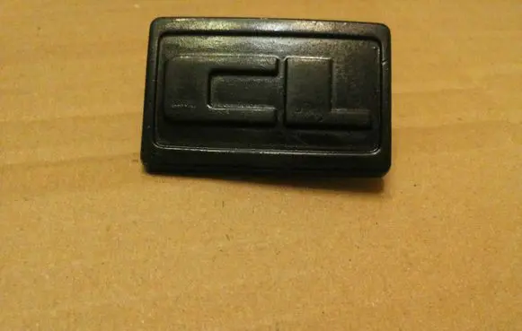 Volkswagen Golf II Fender model badge letters 191853688A