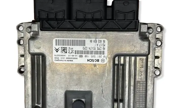 Peugeot 207 Engine control unit/module 9666320880 9666382080 0261S05190