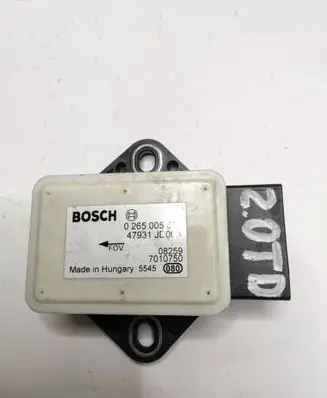 ESP acceleration yaw rate sensor