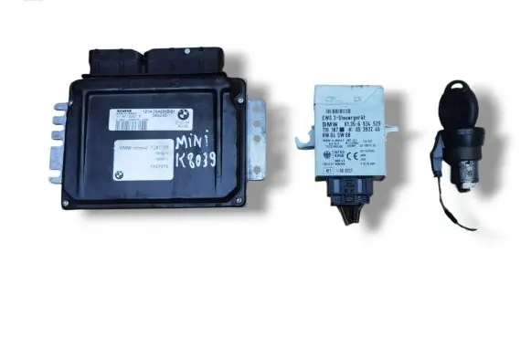 Mini One - Cooper Cabrio R52 Engine ECU kit and lock set S118012003B 7542310