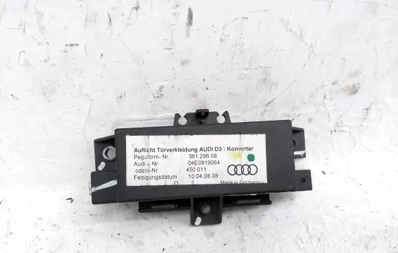 Audi A8 S8 D3 4E Door control unit/module 4E0919064
