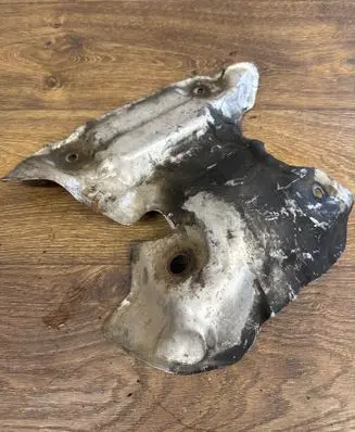 Renault Master III Exhaust heat shield 