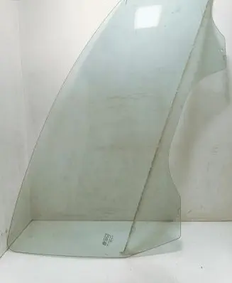 Opel Corsa E Front door window/glass (coupe) AS2