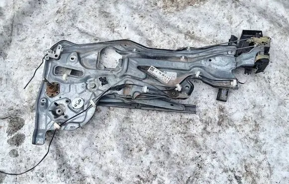 Renault Laguna I Sliding door window regulator with motor 7701672416