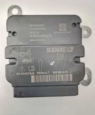 Renault Trafic III (X82) Airbag control unit/module A2C80862803 93457848 985106142R