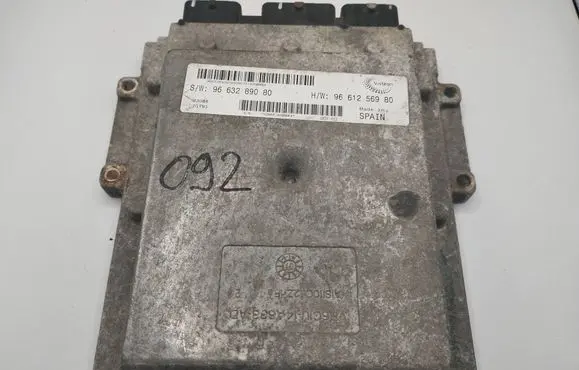 Fiat Ducato Engine control unit/module 9661256980 9663289080