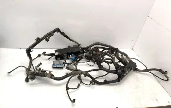 Engine installation wiring loom