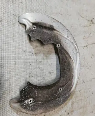 Audi A4 S4 B9 Front brake disc dust cover plate 8W0615312E