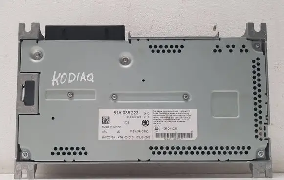 Skoda Kodiaq Sound amplifier 81A035223 10R041225