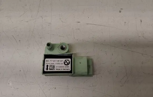 Airbag deployment crash/impact sensor