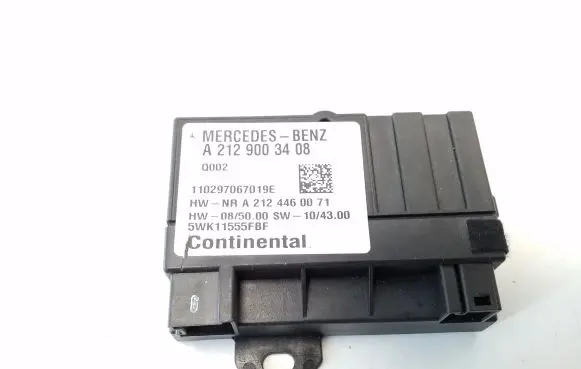 Mercedes-Benz E W212 Fuel injection pump control unit/module A2129003408