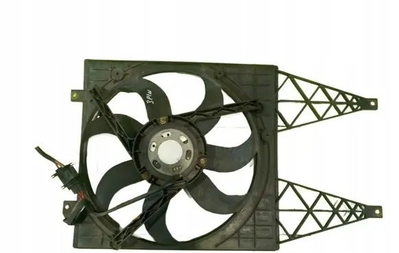 Skoda Roomster (5J) Fan set 55D300170 12AB10 6Q0121207N