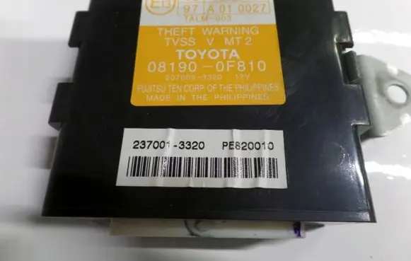 Toyota Corolla Verso AR10 Alarm control unit/module 081900F810COROLLA