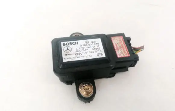 Mercedes-Benz A W168 ESP acceleration yaw rate sensor 0265005219 0015429018