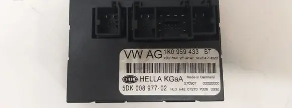 Volkswagen PASSAT B7 Comfort/convenience module 1K0959433BT 5DK00897702