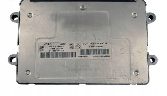 Peugeot 1007 Engine control unit/module 9660727380