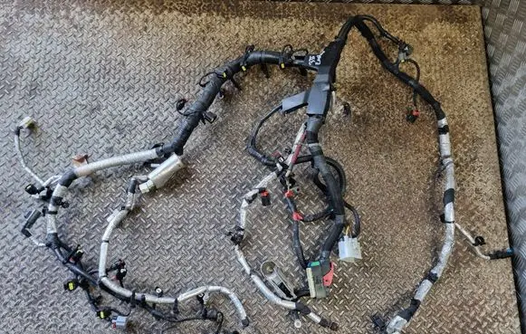 Engine installation wiring loom
