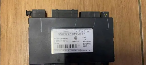 Seat control module