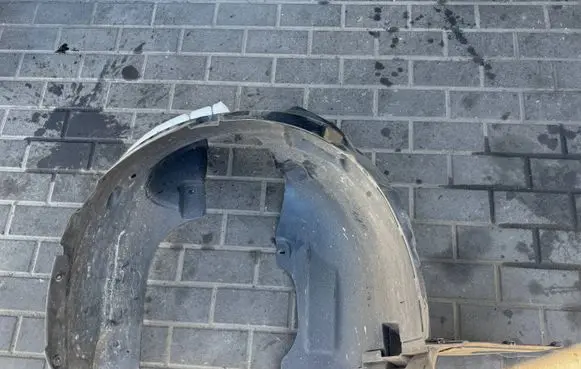 Skoda Fabia Mk3 (NJ) Front wheel arch liner splash guards 6V0809962A