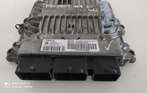 Peugeot 407 Engine control unit/module 5WS40264CT SW9660781080 HW9655534080