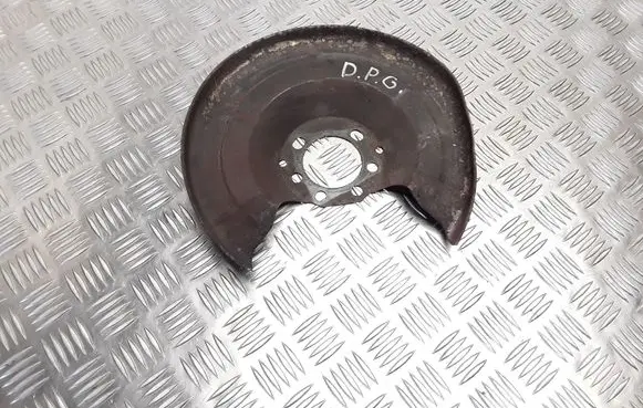 Opel Astra H Rear brake disc plate dust cover 