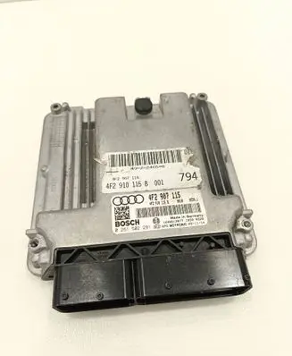 Audi A6 S6 C6 4F Engine control unit/module 4F2907115 4F2910115B 0261S02291