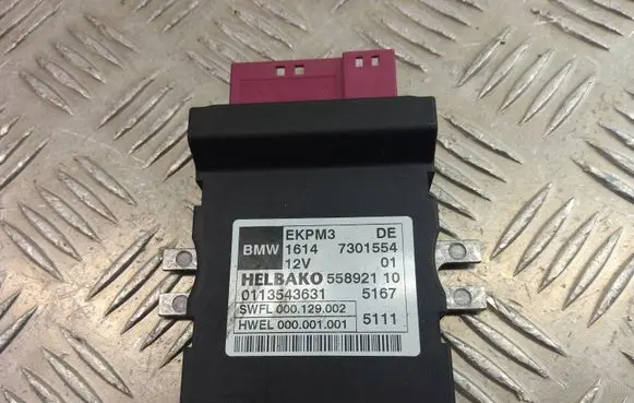 BMW X3 F25 Other control units/modules 7301554