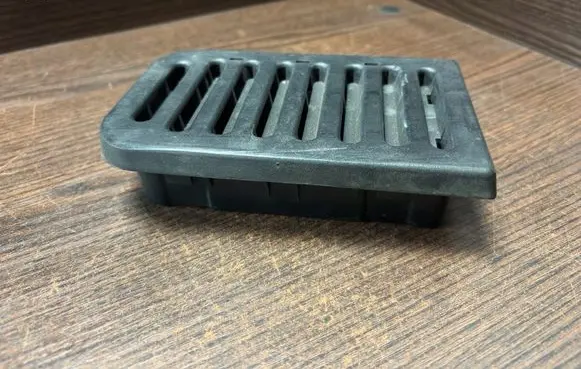 Dashboard side air vent grill/cover trim