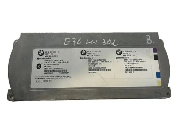 BMW X5 E70 Bluetooth control unit module 9231091 84109231091