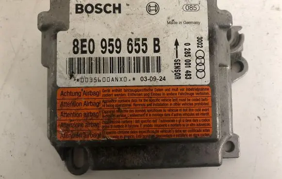 Audi A4 S4 B6 8E 8H Airbag control unit/module 8E0959655B 0285001483