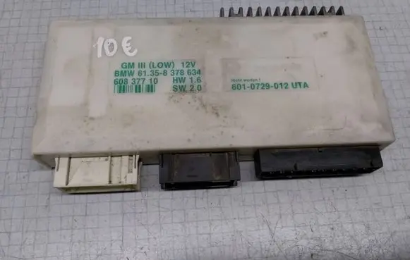 BMW 5 E39 Comfort/convenience module 61358378634 6010729012UTA 60837710