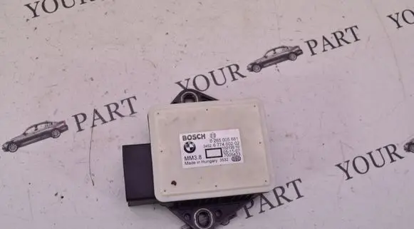 BMW 5 E60 E61 ESP acceleration yaw rate sensor 6774602 0265005681