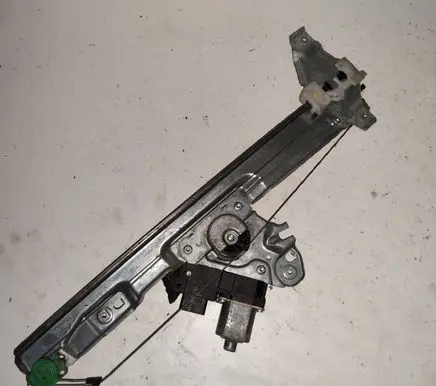Peugeot 308 Front door window regulator with motor 9657247580 0130822369