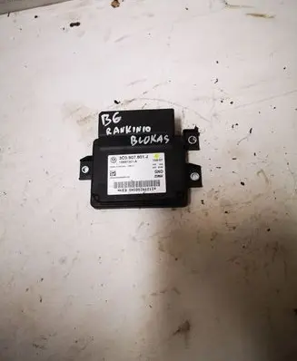 Volkswagen PASSAT B6 Hand brake control module 16887301A N00036621T 3C0907801J