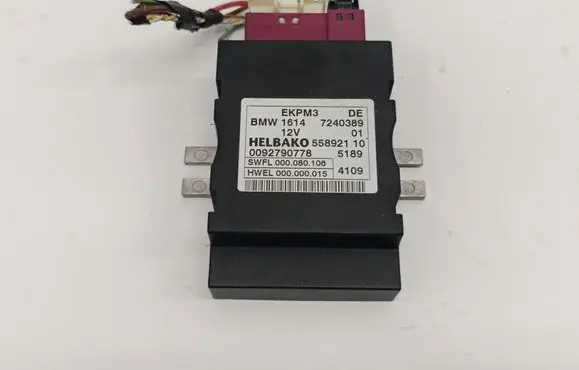 BMW 5 GT F07 Fuel injection pump control unit/module 7240389