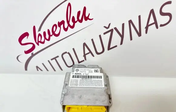 Porsche Cayenne (92A) Airbag control unit/module 7P0959655C 0285011201