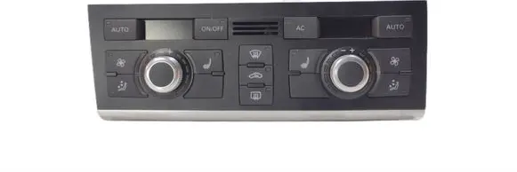 Audi A6 S6 C6 4F Climate control unit 4F1820043AL 4F0910043B 5HB00883356