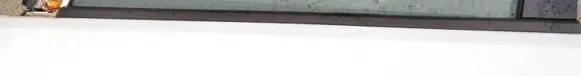 Ford Focus Front door glass trim molding 