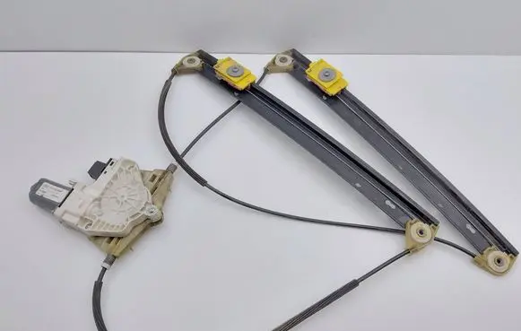Audi A6 S6 C6 4F Front door window regulator with motor 4F0959802B