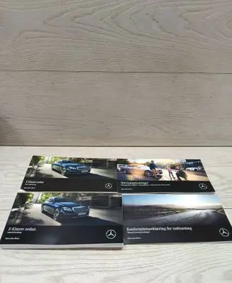 Mercedes-Benz E W213 Owners service history hand book