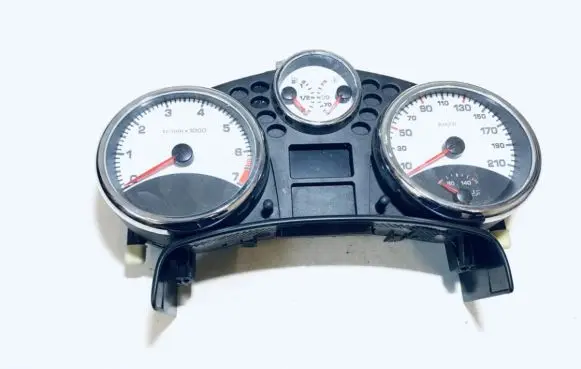 Peugeot 207 Speedometer (instrument cluster) 9662904080 a2c53065549