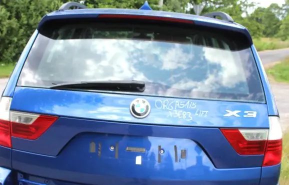 BMW X3 E83 Tailgate/trunk/boot lid