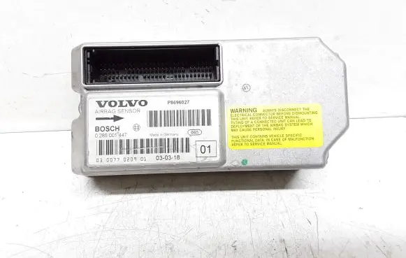 Volvo XC90 Airbag control unit/module 8696027 P8696027 0285001447