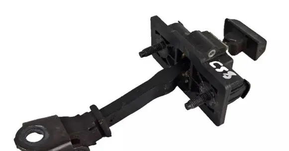 Front door check strap stopper