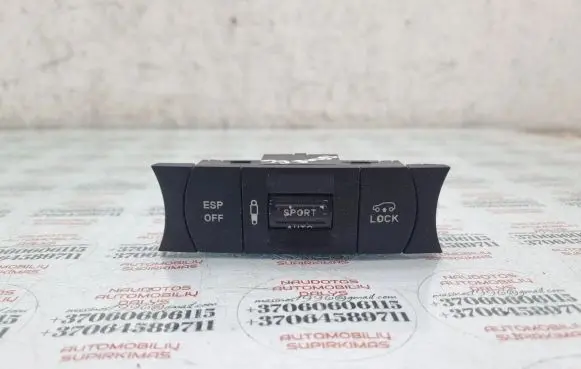 Volkswagen Touareg I Suspension ride height/mode switch 7L6927225E