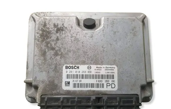 Opel Astra G Engine control unit/module 28SA4802 24417169 0281010268